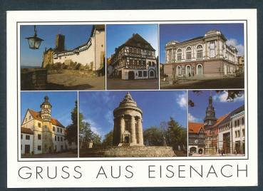 Wartburg, Lutherhaus, Theater u.a. in Eisenach